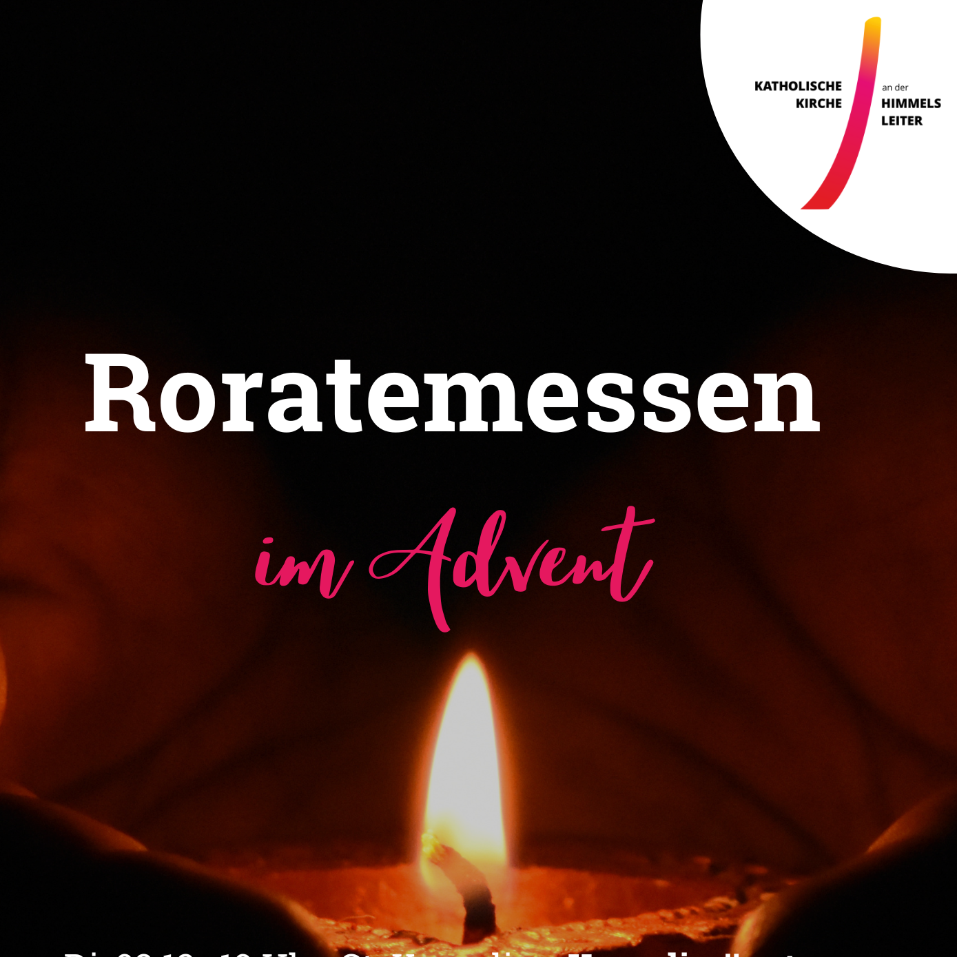 Roratemessen Advent 2024_Plakat