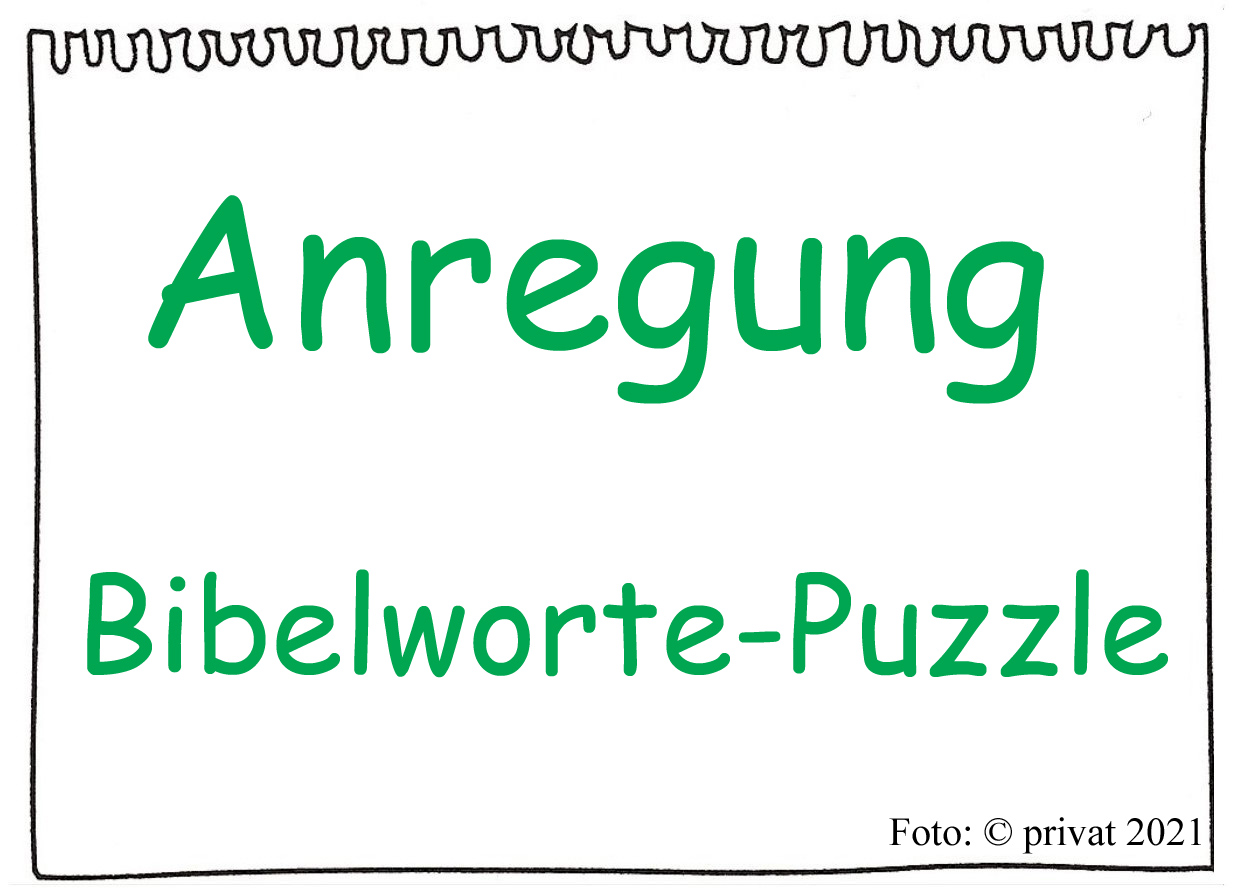 Anregung Bibelworte-Puzzle (c) GdG-Himmelsleiter.de