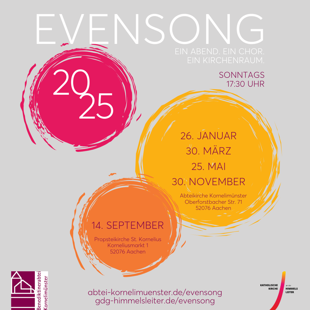 Evensong-Plakat 2025 Teaser