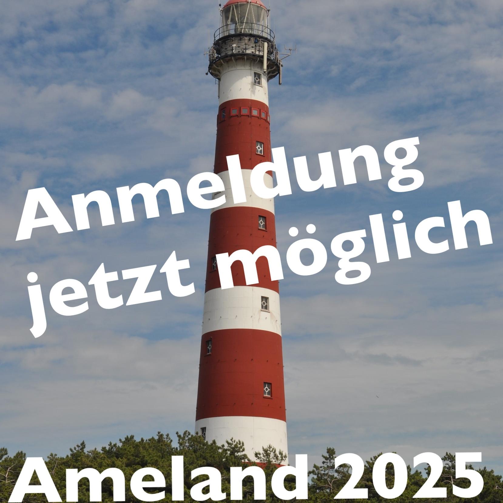 Ameland Anmeldung