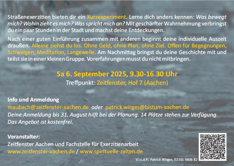 Straßenexerzitien_Info (c) Wirges