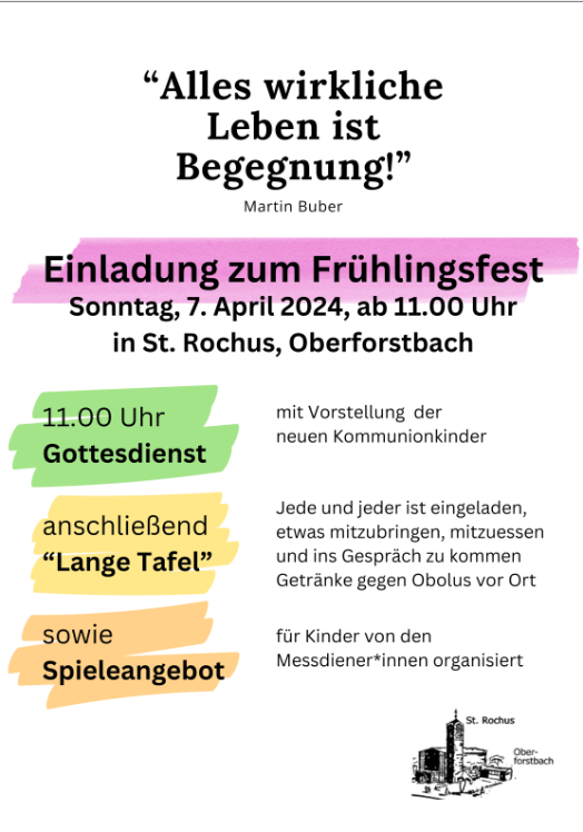 Frühlingsfest Obach (c) St. Rochus