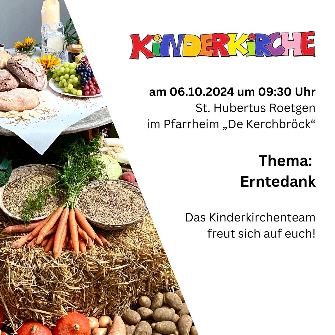 Kinderkirche Ernte Dank (c) St. Hubertus