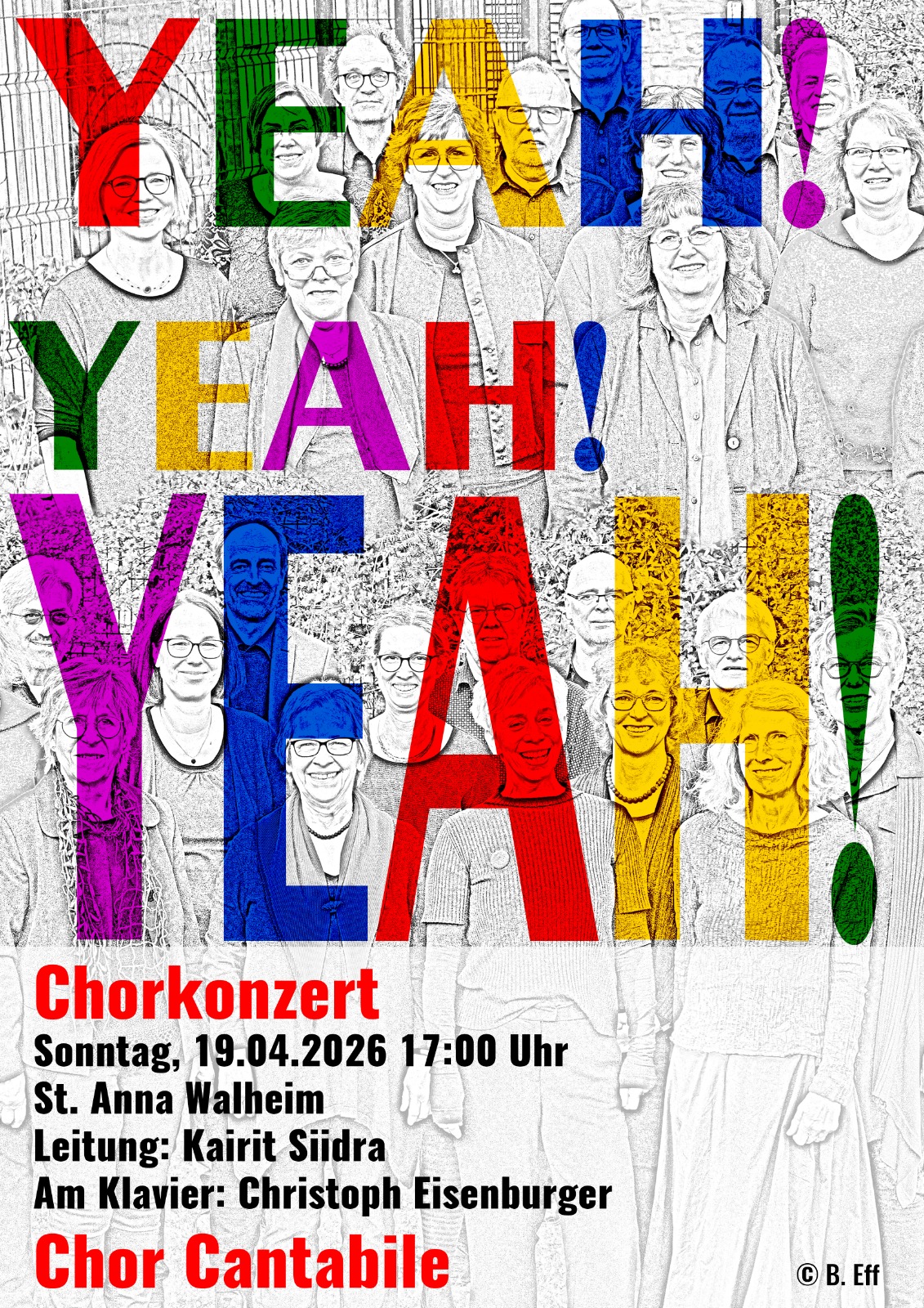 Cantabile Plakat_Yeah Yeah Yeah (c) Th. Ortmann