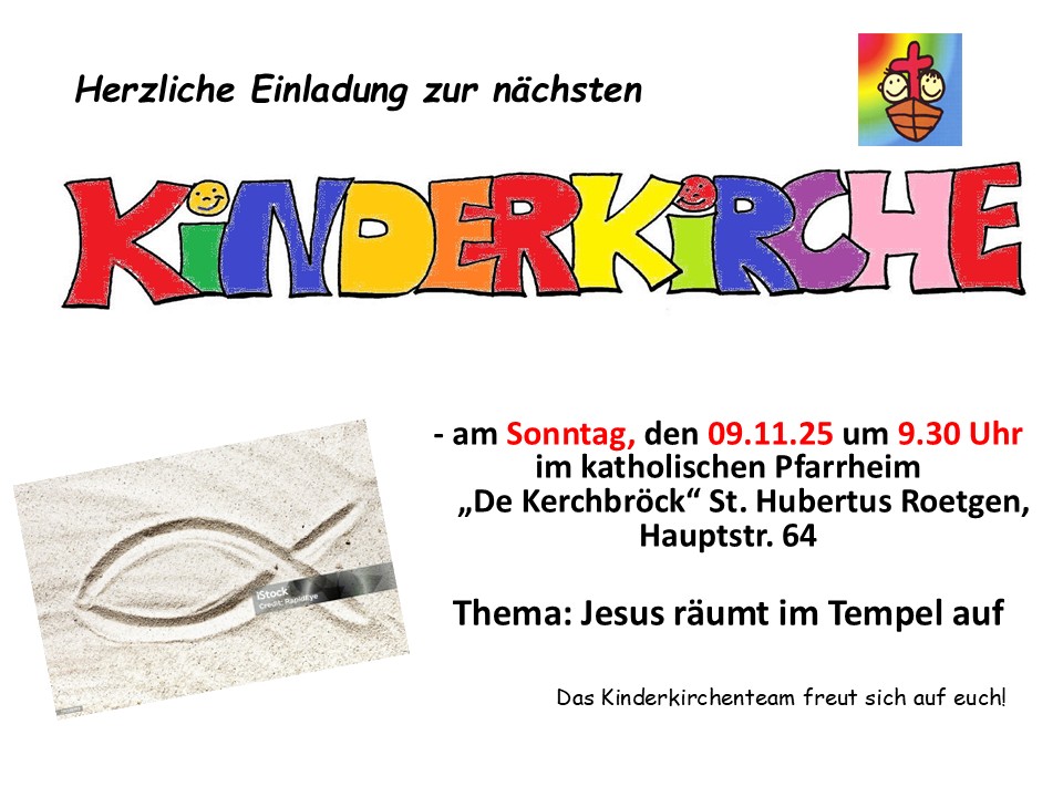 ROE_Kinderkirche St Hubertus Nov25_Plakat (c) R.Alpmann