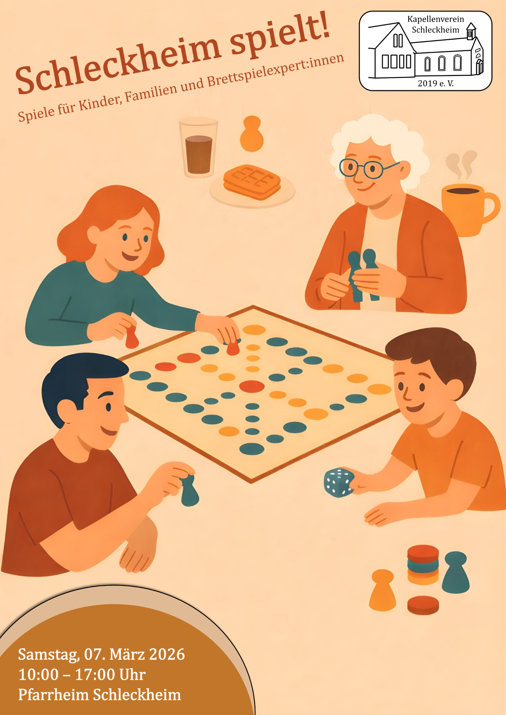 SCHL_Plakat Schleckheim spielt 03-2026 PR_v01_pb (c) Kapellenverein Schleckheim 2019 e.V.