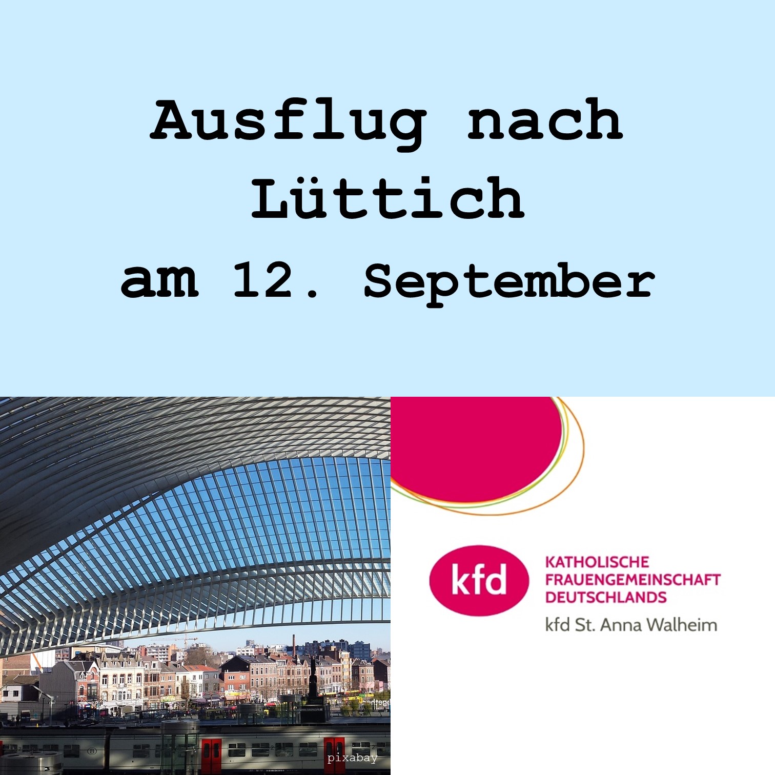 kfd Ausflug_Lüttich 2026 (c) S. Clemens kfd Ausflug_Lüttich 2026 (c) S. Clemens